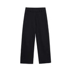 Men's casual pants - casual wide leg pants, solid color durable - suitable for casual shopping